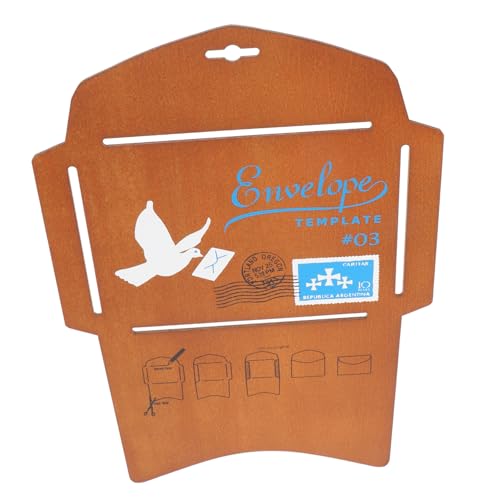 KONTONTY Holz Umschlag Vorlage Für DIY Einladungskarten Design Schablone Für Handschriftliche Karten Langlebig Und Vielseitig Einsetzbar Für Und Grußkarten KONTONTY Holz Umschlag Vorlage Für DIY Einladungskarten Design Schablone Für Handschriftliche Karten Langlebig Und Vielseitig Einsetzbar Für Und Grußkarten von KONTONTY