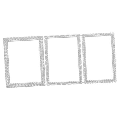 KONTONTY Messerform Selber Machen Stanzform Stanzformen Für Papierhandwerk Prägewerkzeug Zur Papierherstellung Diy Schablonenform Scrapbooking-stanzformen Silver Kohlenstoffstahl von KONTONTY