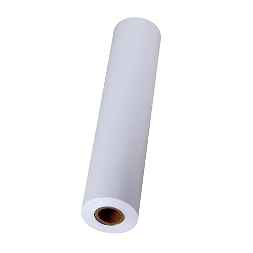 KONTONTY Rollen Malpapier Skizzenpapier Staffelei Papier Kunstpapier Skizzieren Pergament Zeichenpapier Geschenkpapier Poster Papier Aus Papier Gerollt Weiß von KONTONTY