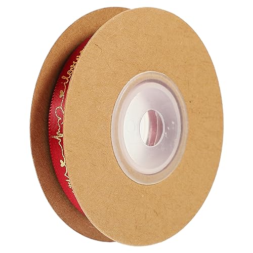 KONTONTY Schleife seidenband ribbon the craft geschenkpakete trauzeugengeschenke Ich liebe dich Herzband Liebe Herzband Spitzenbesatz Blumenverpackungsband Helle Farbbänder Polyester rot von KONTONTY