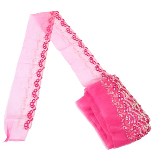 KONTONTY Stickerei Spitze Dehnbares Spitzenband Spitzenbänder Zum Basteln Spitzenstoffbesatz Stoffband Cremefarbenes Spitzenband Bandreste Dünnes Spitzenband Rosy Polyester KONTONTY Stickerei Spitze Dehnbares Spitzenband Spitzenbänder Zum Basteln Spitzenstoffbesatz Stoffband Cremefarbenes Spitzenband Bandreste Dünnes Spitzenband Rosy Polyester von KONTONTY