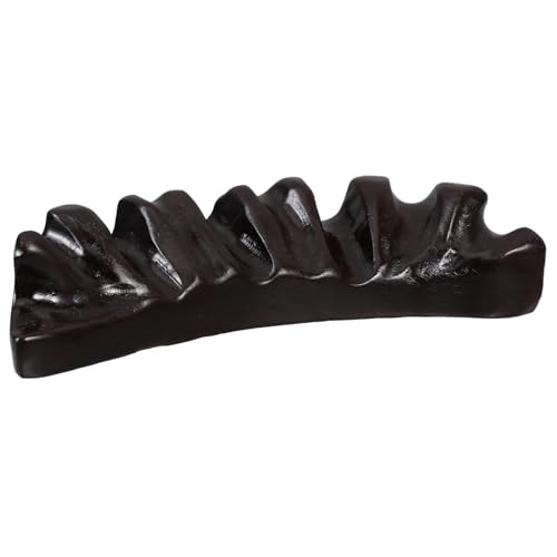 KONTONTY Stifthalter Herrscher Kreativer Stifthalter Halter Für Farbstifte Pinselständer Pinselregal Streichen Papiergewicht Pinselablage Schwarze Katalpa Dark Brown KONTONTY Stifthalter Herrscher Kreativer Stifthalter Halter Für Farbstifte Pinselständer Pinselregal Streichen Papiergewicht Pinselablage Schwarze Katalpa Dark Brown von KONTONTY