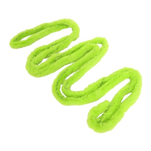 KONTONTY Weihnachtsbaumrock Plüsch Streifen Material Fell Weihnachtspelzbandbesatz Weihnachten Band für Kleidung Bekleidungsverkleidung Dekoration aus Kunstpelz pelzig Green KONTONTY Weihnachtsbaumrock Plüsch Streifen Material Fell Weihnachtspelzbandbesatz Weihnachten Band für Kleidung Bekleidungsverkleidung Dekoration aus Kunstpelz pelzig Green von KONTONTY