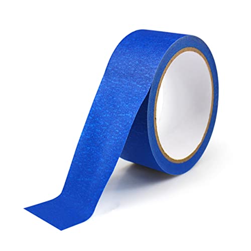 KONTONTY blaues Malerband Auto weißes Abdeckband Klebebandspender Maskierung Magnetband schwere Ausführung washi-tape papierklebeband washi+-+tape breites Klebeband panters Klebeband Blue von KONTONTY