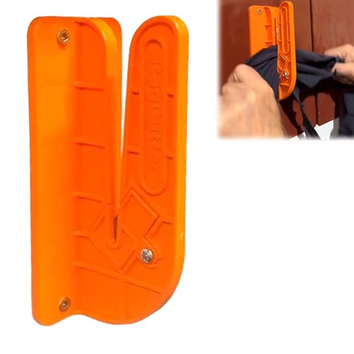 Wall-Mounted Rag Cutter, Fast & Easily Cut Old Sheets, T-Shirts, Towels, Sheepskin Cloth (orange) von KOOMAL