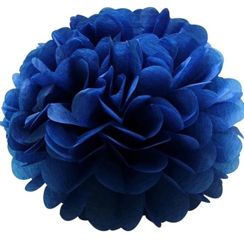 Künstliches Blumenballon-Zubehör, Hochzeitsball, zum Anpassen von Geburtstagsfeiern, Szenenlayout, 2/5 Stück-Dunkelblau-20 cm, 5 Stück von KOPGBM