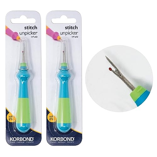 KORBOND 114053 Nahttrenner, blau, 2er-Pack von KORBOND