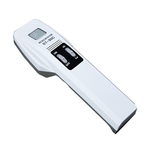 Handmetalldetektor, hochpräzises, lebensmittelechtes Nadelerkennungsgerät, Nadel-im-Meter-Scanner ST-30C Für Anfänger und Heimwerker(Normal type) von KOROBIE