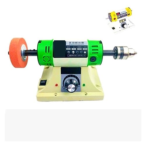 Schmuckpolierer, Schleifer, Lapidarpolierer, Elektrische Tischpolier- und Schleifmaschine, Edelstein-Schmucksteinschleifer, Tischdrehmaschine, Polierer, einstellbare Geschwindigkeit 0–10.000 U/min, 75 von KOROBIE