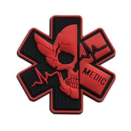 Patches Klett Erste Hilfe Medic IFAK Patch Klett Klettbänder Militär Aufkleber für Rucksäcke, Hut, Jacke von KOSSJAA