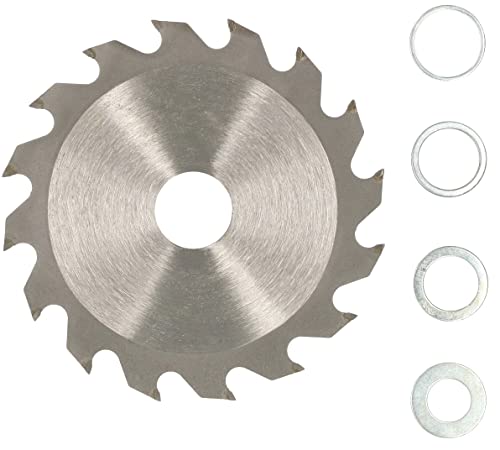 KOTARBAU® Hartmetall Sägeblatt für Holzschnitt 16 Zähne Ø 125 mm + Reduzierringe von KOTARBAU