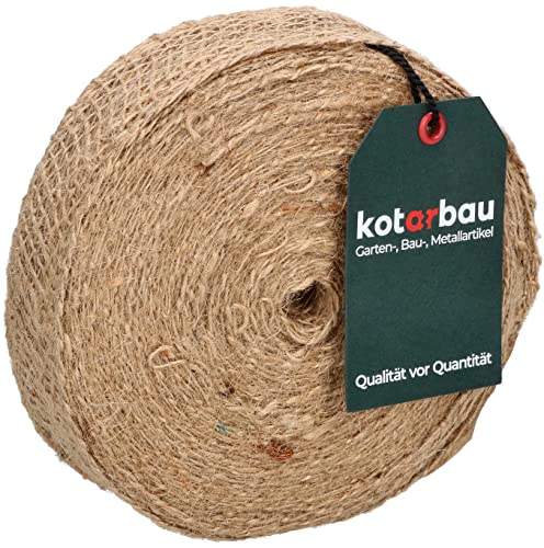 KOTARBAU® Juteband Sackleinen-Band 3,5 cm x 20 m lange Stoffrolle für viele raffinierte Dekorationen von KOTARBAU