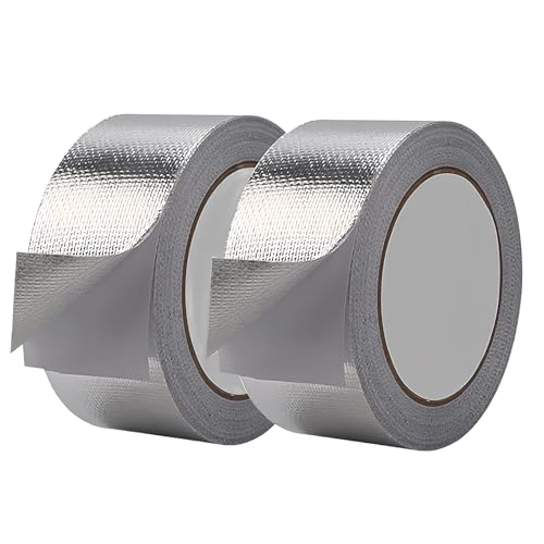 KOZOY Reparaturklebeband für Gewebeplanen, 2 PCS PE Planenband, LKW Plane Reparatur Spezialband, Wasserabweisend Klebeband für LKW abdeckplane, Markise, Zelt (48mm) von KOZOY