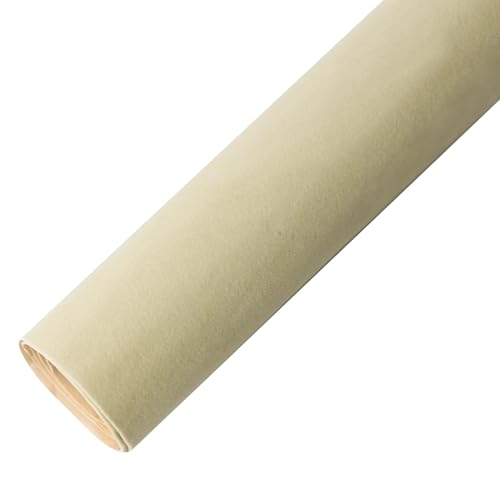 Kunstleder Reparaturset Reparaturflicken Für Samtstoffe, Selbstklebendes Flickenband Für Stoffflicken, Zuschneidbare Große DIY-Stoffflicken Für Sofas, Couchen, Möbel, Stühle, Kleidung(Beige,39.4x59.1i von KPHYMOD