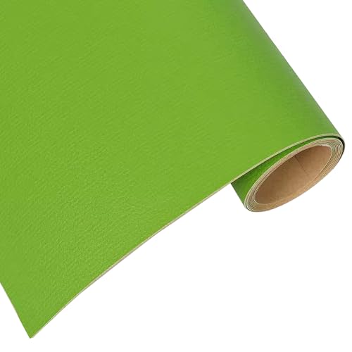 Kunstleder Selbstklebend Leder-Reparatur-Flicken-Set, Selbstklebendes Lederband, Vinyl-Aufkleber Für Sofas, Möbel, Autositze, Taschen, Jacken(Green,50x68cm/19.7x26.7in) von KPHYMOD