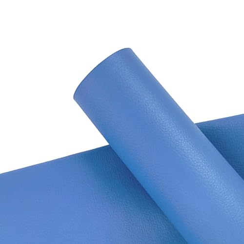 Kunstleder Selbstklebend Leder-Reparatur-Flickenband Für Möbel, Starkes, Selbstklebendes Lederband, Anti-Kratz-Flicken Für Sofas, Couchen, Autositze(Blue,11.8x39.4in) von KPHYMOD