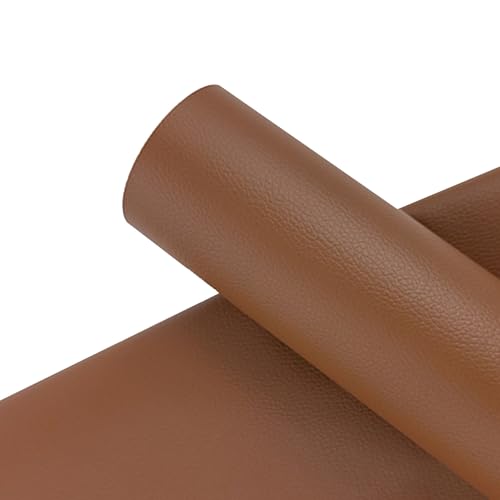 Kunstleder Selbstklebend Leder-Reparatur-Flickenband Für Möbel, Starkes, Selbstklebendes Lederband, Anti-Kratz-Flicken Für Sofas, Couchen, Autositze(Coffee,11.8x39.4in) von KPHYMOD