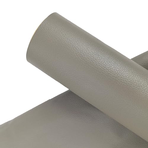 Kunstleder Selbstklebend Leder-Reparatur-Flickenband Für Möbel, Starkes, Selbstklebendes Lederband, Anti-Kratz-Flicken Für Sofas, Couchen, Autositze(Gray,11.8x39.4in) von KPHYMOD