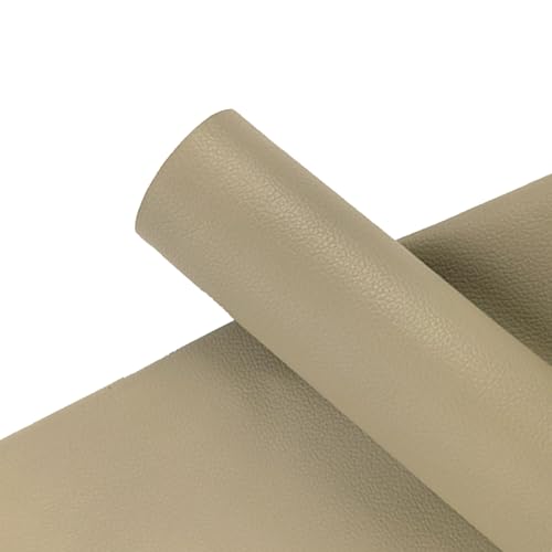 Kunstleder Selbstklebend Leder-Reparatur-Flickenband Für Möbel, Starkes, Selbstklebendes Lederband, Anti-Kratz-Flicken Für Sofas, Couchen, Autositze(Grey brown,39.4x54in) von KPHYMOD