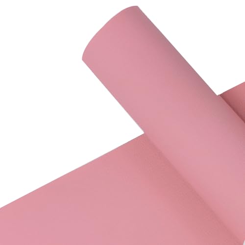 Kunstleder Selbstklebend Leder-Reparatur-Flickenband Für Möbel, Starkes, Selbstklebendes Lederband, Anti-Kratz-Flicken Für Sofas, Couchen, Autositze(Light pink,39.4x54in) von KPHYMOD