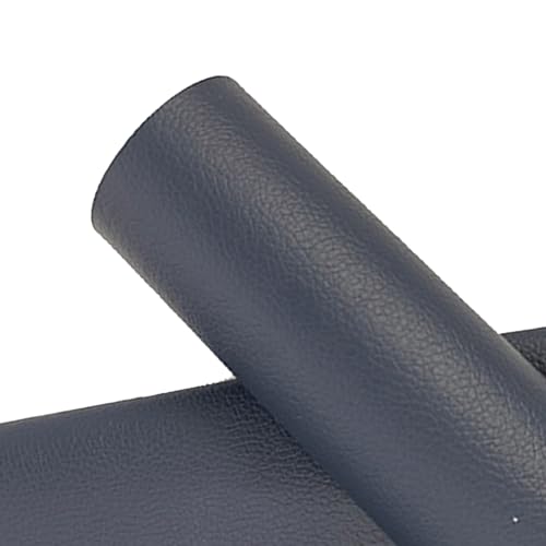 Kunstleder Selbstklebend Leder-Reparatur-Flickenband Für Möbel, Starkes, Selbstklebendes Lederband, Anti-Kratz-Flicken Für Sofas, Couchen, Autositze(Navy blue,11.8x39.4in) von KPHYMOD