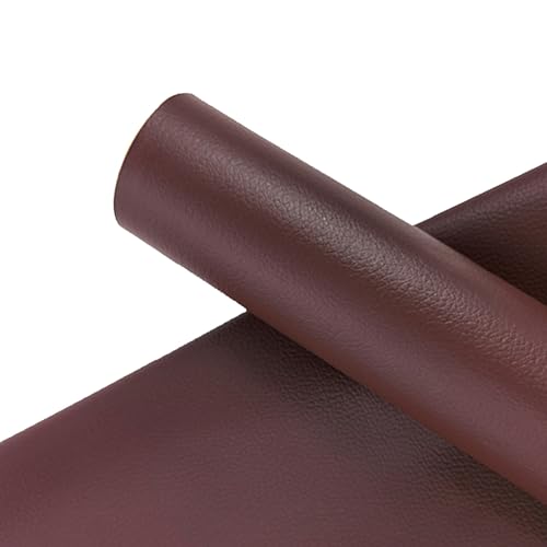 Kunstleder Selbstklebend Leder-Reparatur-Flickenband Für Möbel, Starkes, Selbstklebendes Lederband, Anti-Kratz-Flicken Für Sofas, Couchen, Autositze(Reddish brown,11.8x39.4in) von KPHYMOD