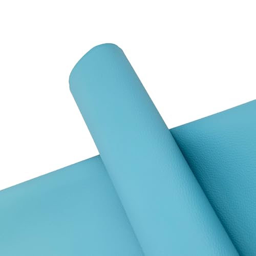 Kunstleder Selbstklebend Leder-Reparatur-Flickenband Für Möbel, Starkes, Selbstklebendes Lederband, Anti-Kratz-Flicken Für Sofas, Couchen, Autositze(Sky blue,11.8x39.4in) von KPHYMOD