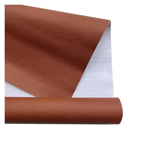 Kunstleder Selbstklebend Leder-Reparatur-Flickenband Für Möbel, Starkes, Selbstklebendes Lederband Für Sofas, Couchen, Autositze, Schränke, Taschen(Brown,19.7X54.3inch) von KPHYMOD