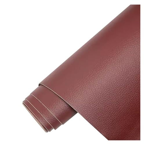 Kunstleder Selbstklebend Selbstklebendes Leder-Reparatur-Flicken-Set, Wasserdichtes DIY-Lederband Für Möbel, Autositze, Bürostühle, Couch, Sofa, Gepäck(Brown,39.4X54inch) von KPHYMOD