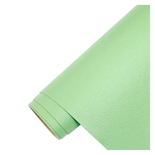 Kunstleder Selbstklebend Selbstklebendes Leder-Reparatur-Flicken-Set, Wasserdichtes DIY-Lederband Für Möbel, Autositze, Bürostühle, Couch, Sofa, Gepäck(Light green,19.7X54inch) von KPHYMOD