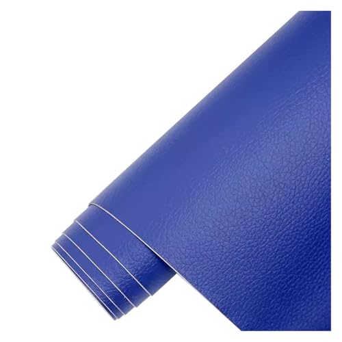 Kunstleder Selbstklebend Selbstklebendes Leder-Reparatur-Flicken-Set, Wasserdichtes DIY-Lederband Für Möbel, Autositze, Bürostühle, Couch, Sofa, Gepäck(Navy Blue,19.7X54inch) von KPHYMOD