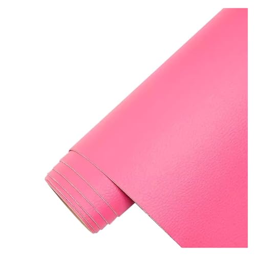 Kunstleder Selbstklebend Selbstklebendes Leder-Reparatur-Flicken-Set, Wasserdichtes DIY-Lederband Für Möbel, Autositze, Bürostühle, Couch, Sofa, Gepäck(Pink,19.7X54inch) von KPHYMOD