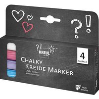 KREUL Chalky Kreidemarker farbsortiert 2,0 - 3,0 mm, 4 St. von KREUL