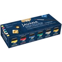 6 KREUL Javana Metallic Stoffmalfarbe farbsortiert 6 x 20 ml von KREUL