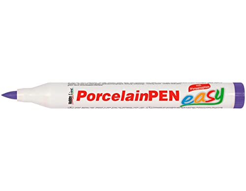 KREUL 16312 - Porcelain Marker medium Violett - Für Kinder entwickelter Porzellanmalstift, ohne Schütteln und Pumpen sofort los malen von KREUL