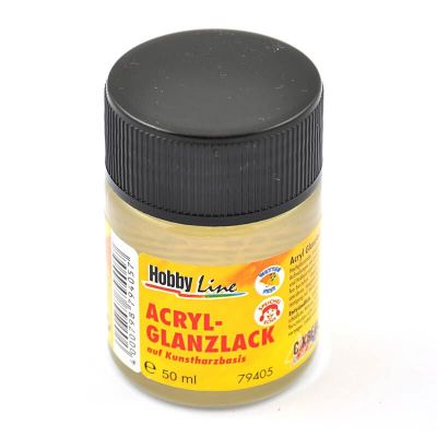 Acryl Glanzlack transparent glänzend 50ml von KREUL