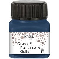 KREUL Chalky Porzellanfarben blau 20,0 ml von KREUL