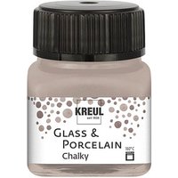 KREUL Chalky Porzellanfarben braun 20,0 ml von KREUL