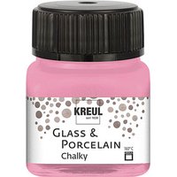 KREUL Chalky Porzellanfarben rot 20,0 ml von KREUL