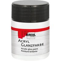 KREUL Glanzfarbe Acrylfarbe weiß 50,0 ml von KREUL