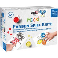 KREUL MUCKI FarbenSpielKiste Wir zählen mit Farben und Fingern Lernspiel von KREUL