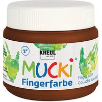 KREUL MUCKI Fingerfarbe braun 150,0 ml von KREUL