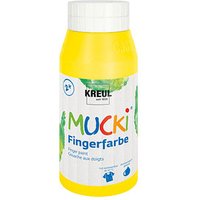 KREUL MUCKI Fingerfarbe gelb 750,0 ml von KREUL