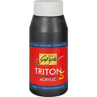 KREUL SOLO GOYA Triton S Acrylfarbe schwarz 750,0 ml von KREUL