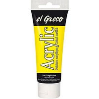 KREUL el Greco Acrylfarbe echtgelb zitron 75,0 ml von KREUL