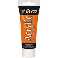 KREUL el Greco Acrylfarbe echtorange 75,0 ml von KREUL