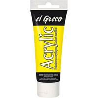 KREUL el Greco Acrylfarbe neongelb 75,0 ml von KREUL