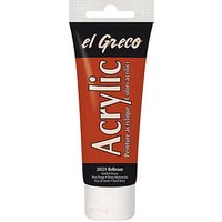 KREUL el Greco Acrylfarbe rotbraun 75,0 ml von KREUL