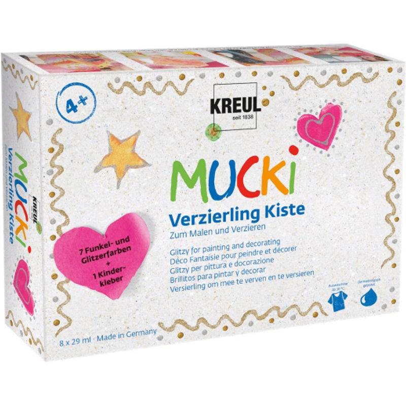 Mucki Verzierlinge Kiste 7Plus1 In Bunt von KREUL Hobby Line