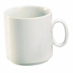 Porzellan-Tasse weiß von KREUL